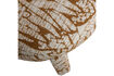 Miniature Patterned Armchair Natural and Brown Polyester Upke 8