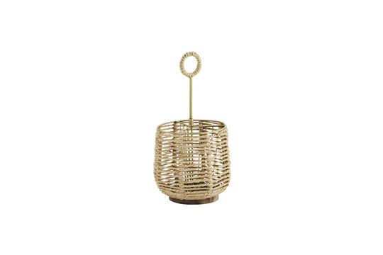 Pavert beige jute cutlery basket