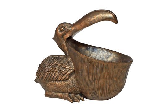 Pelican bouche ouverte