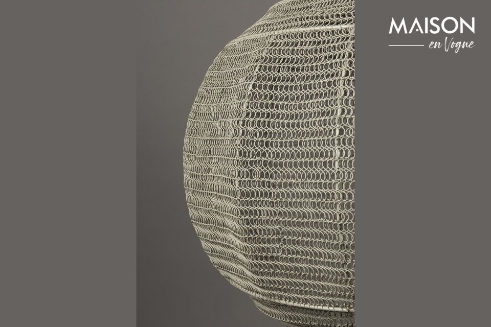 Discover the minimalist charm of our Meezam Tinplate Hanging Lamp