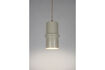 Miniature Pendant lamp S grey iron Duct 2