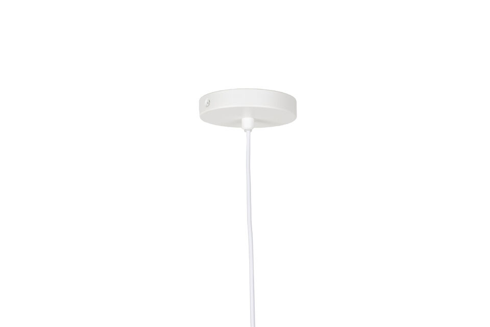 Pendelleuchte L aus Textil in Creme Cocoon - 8