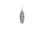 Miniaturansicht Pendelleuchte Ø 30 cm Eisen Silber gebürstet HDMesh ohne jede Grenze