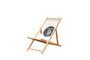 Miniatuur Pente tuinstoel licht hout Productfoto