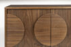 Miniature Petit buffet en bois brun Groove 11