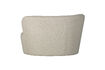 Miniature Petit canapé gauche bouclé crème STONE 4