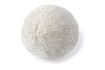 Miniature Petit coussin Blanc en chenille Ball 1