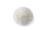 Miniature Petit coussin Blanc en chenille Ball Détouré