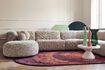 Miniature Petit coussin Blanc en chenille Ball 2
