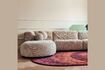 Miniature Petit coussin Blanc en chenille Ball 3