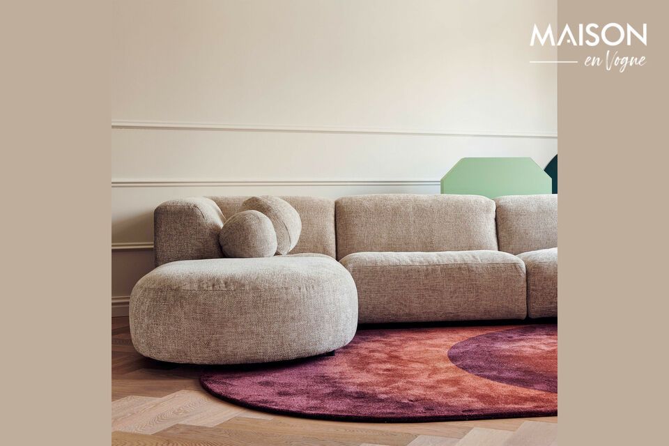 Soulignez l\'ambiance cosy qui règne dans vos espaces en y intégrant le coussin Ball de Pols