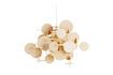 Miniature Petit lustre en bois clair Bau 2