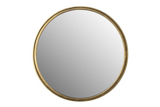 Petit miroir en fer bronze Matz