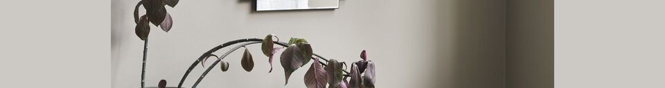Mise en avant matière Petit miroir gris Deco