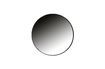 Miniature Petit miroir rond en métal noir Doutzen  1