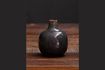 Miniature Petit vase en céramique gris noir Houlle 3