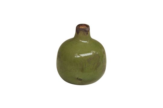 Petit vase en céramique vert Houlle Détouré