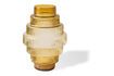 Miniature Petit vase en verre ocre Steps 1