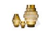 Miniature Petit vase en verre ocre Steps 2