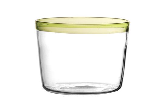 Petit verre à eau en verre vert Tarifa