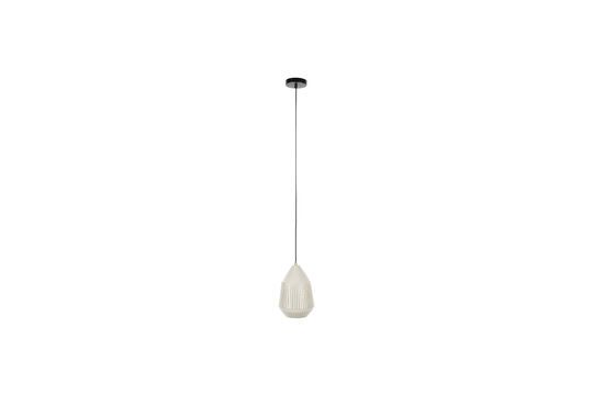 Petite suspension en aluminum beige Aysa