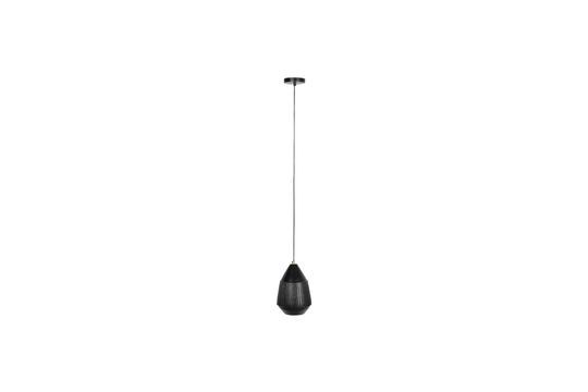 Petite suspension en aluminum noir Aysa