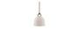 Miniature Petite suspension en métal beige XS Bell Détouré