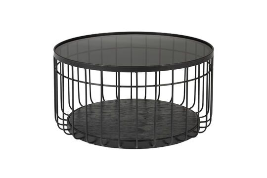 Voir la fiche produit petite table basse en verre noir Lance Petite table basse en verre noir Lance