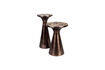 Miniature Petite table d'appoint en aluminium noir Mount 5