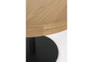 Miniature Petite table d'appoint en bois brun Yuri 4