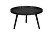 Miniature Petite table d'appoint en bois noir Mesa 1