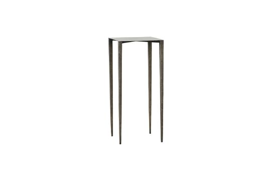 Petite table d'appoint en fer gris Ranchi