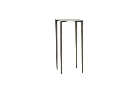 Petite table d'appoint en fer gris Ranchi