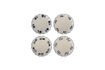 Miniatura Piatti (set da 4) Ø20,5 cm in gres blu Eimy 1