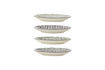 Miniatura Piatti set di 4 Ø 20 cm in gres multicolore Karine 4