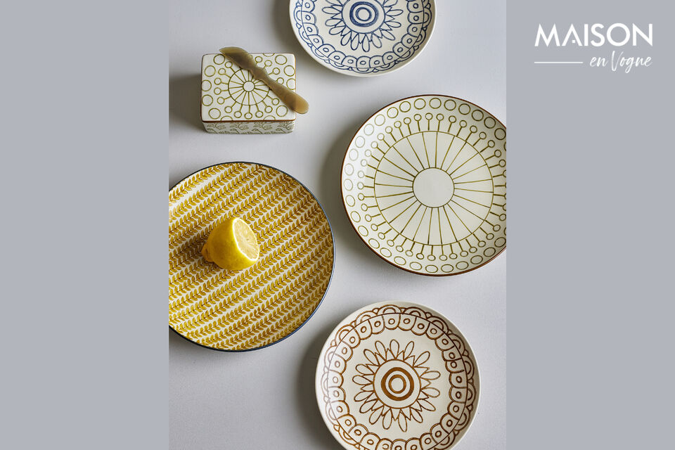 Il piatto Maple Plate di Creative Collection è un elegante piatto in stoneware