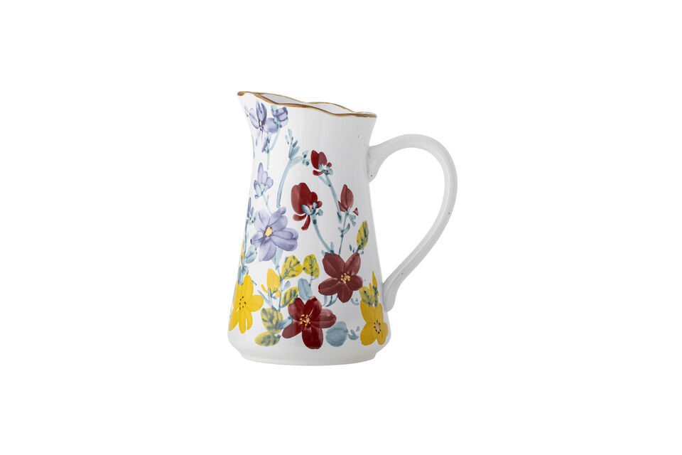 Pichet 22,5 cm en grès multicolore Savina Marques