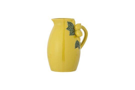 Pichet en grès jaune Limone