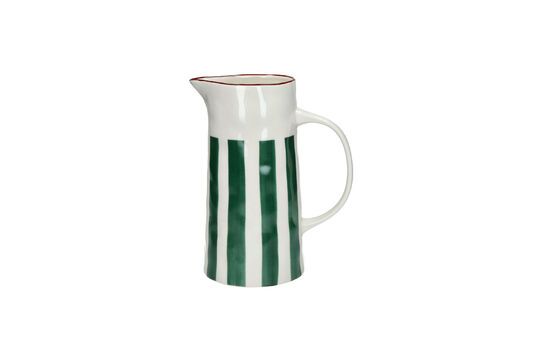 Pichet en porcelaine vert Mykonos