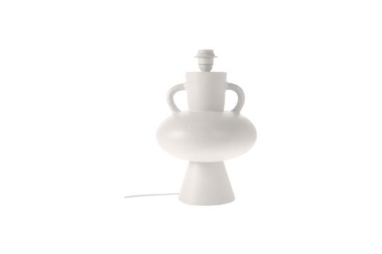 Pied de lampe Curgyen blanche Détouré