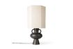 Miniature Pied de lampe Curgyen grès anthracite taille L 3
