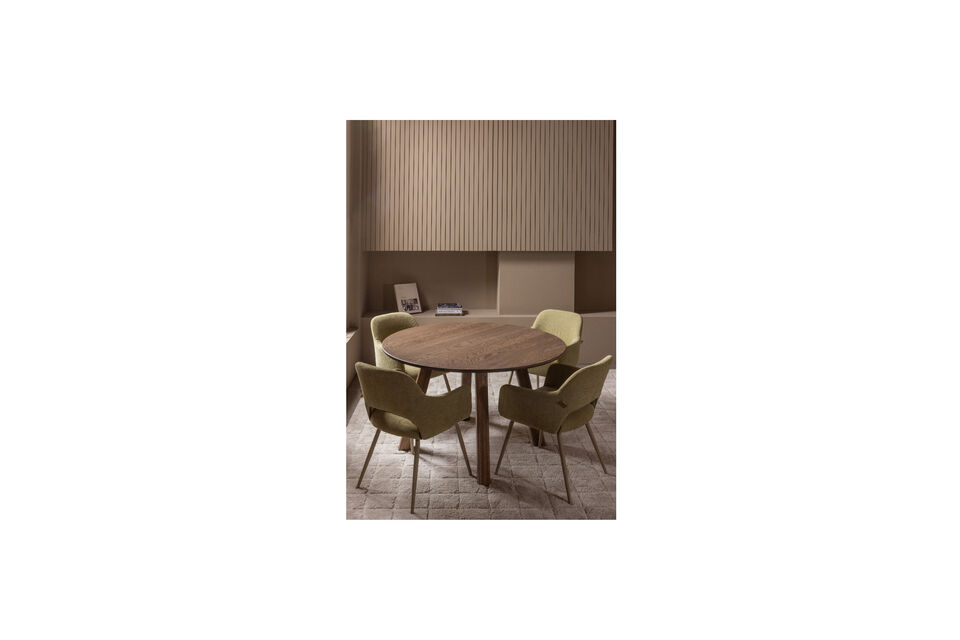 Pied de table polyvalent à quatre positions Fabriqué en bois de chêne certifié FSC Créez votre