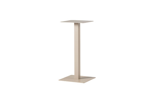 Pied de table de bar carré 105x50x50 cm métal Gris Dakar Tablo