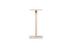 Miniature Pied de table de bar carré 105x50x50 cm métal Gris Dakar Tablo 2