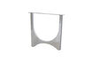 Miniature Pied de table design métal chromé ZAANDAM 1