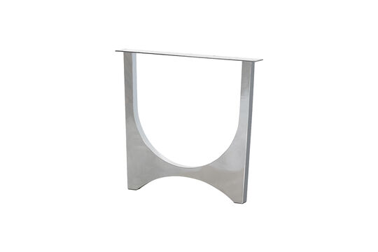 Voir la fiche produit pied de table design métal chromé ZAANDAM Pied de table design métal chromé ZAANDAM