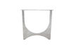 Miniature Pied de table design métal chromé ZAANDAM 3