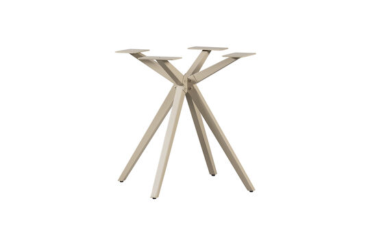 Pied de table Holland croisé Métal Gris Dakar Tablo Détouré