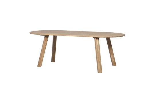 Pieds de table 4 positions chêne transparent Haarlem (lot de 2)