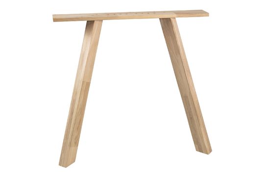 Pietement 72x79x10 en bois de chêne beige Tablo Détouré